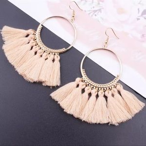 2/$10 NEW! Creative Statement Tassel Drop Earrings Cute Fancy Vacation
